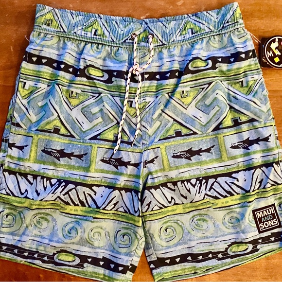 Maui and Sons Other - Maui and Sons Green Swim Shorts